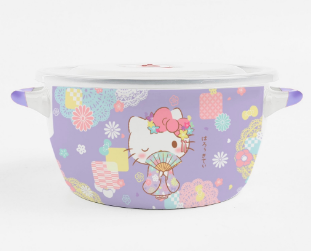 6寸贴花双耳碗KT11（F）