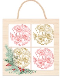 No.06 ชุดของขวัญชามเซรามิก 4 ใบ (24ชุด)