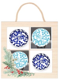 No.09 ชุดของขวัญชามเซรามิก 4 ใบ (24ชุด)