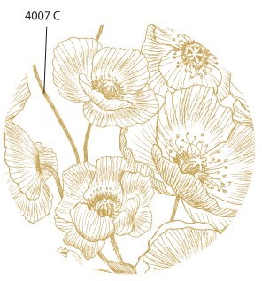 [CK-CC45-Y229Y(F)] Y229Y(F) 潮州印花4.5寸高尔夫球碗