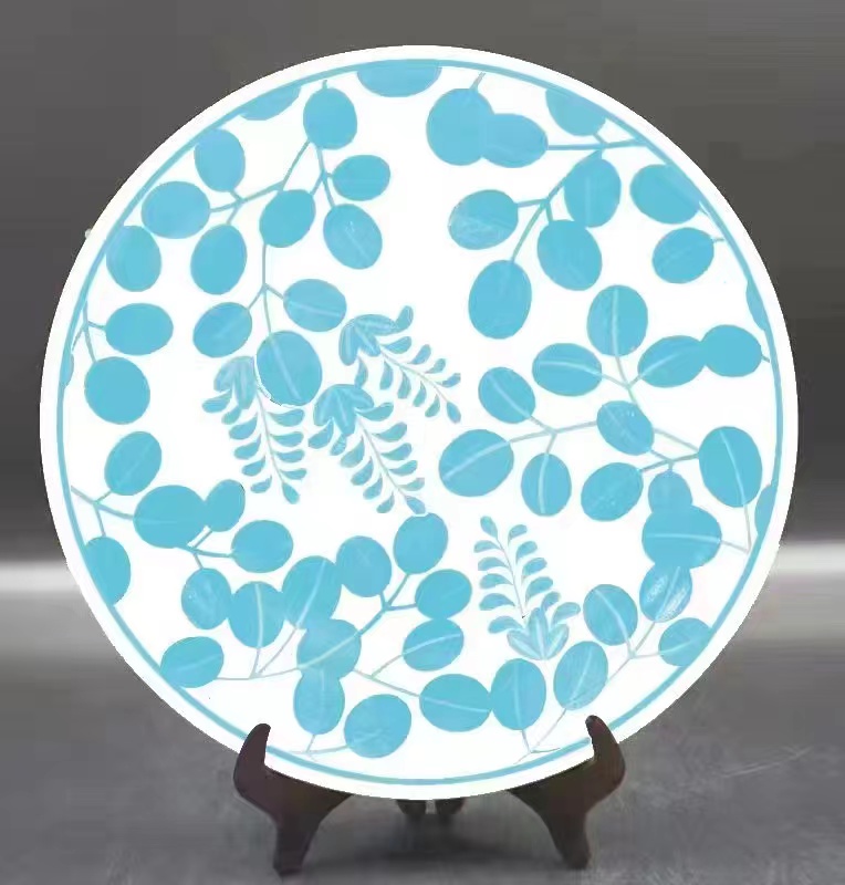 [CK-CC45-YD22LB(F)] YD22LB(F) 潮州印花4.5寸高尔夫球碗