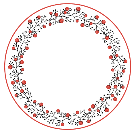 Y218(F)
印花6寸直口碗