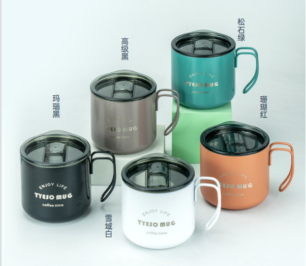 350ML白色工艺柄咖啡杯（white）