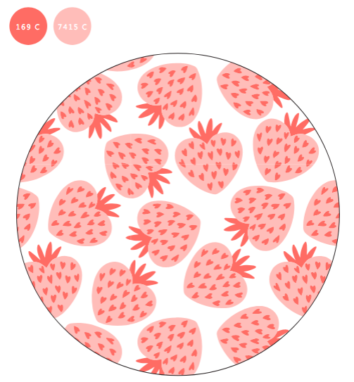 Y234-FS印花8寸饭盘