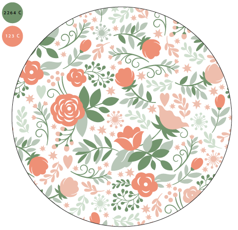 YF209-FS ชามบัว 6นิ้ว (48ใบ)