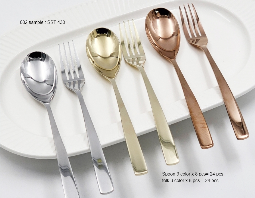 002餐叉本色单支装 