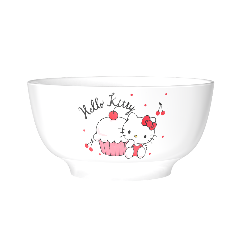 ถ้วยกลมเซรามิคคิตตี้คละลาย 6นิ้ว ตราโมเมนโต