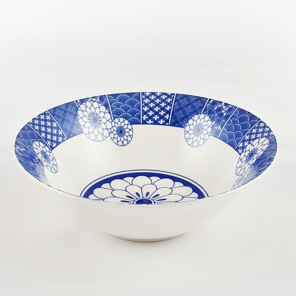 No.09 ชาม ลายคราม 7นิ้ว (72ใบ)