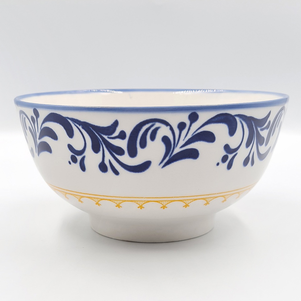 No.YD08 ชาม ลายคราม ลึก 6นิ้ว (60ใบ)