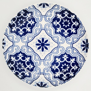 山西8寸印花饭盘