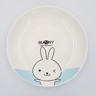 山东贴花8饭盘-48