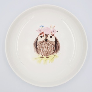 山东贴花8饭盘-65