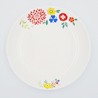 山东贴花8饭盘-77