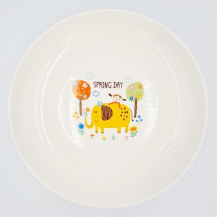 山东贴花8饭盘-89