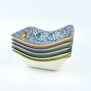 12寸四方双耳盘A52