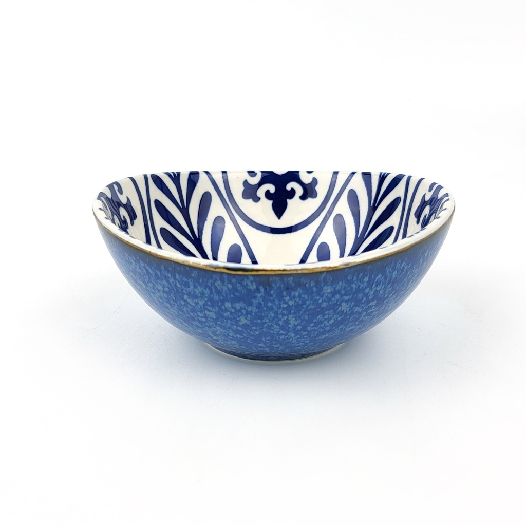 B1525 ชาม 5.25นิ้ว เคลือบสี