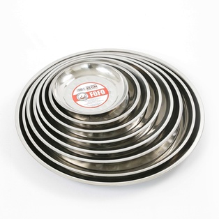 ถาดกลมลายหอย STL 24 นิ้ว (60 ซม.) (24ใบ)