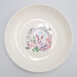 No.111 จานบัว 8นิ้ว (60ใบ)