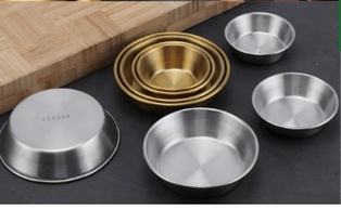 ถ้วยเครื่องเคียงเกาหลี 10ซม. (เงิน) (400ใบ)