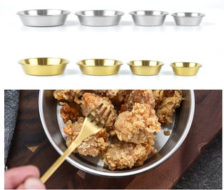 ถ้วยเครื่องเคียงเกาหลี 10ซม. สีทอง (400ใบ)