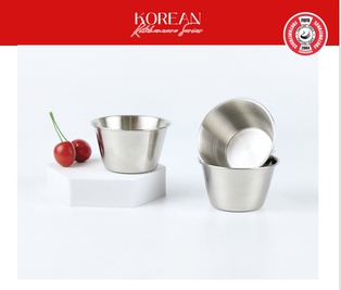 ถ้วยดิปปิ้ง 8.5ซม. สีเงิน  (400ใบ)