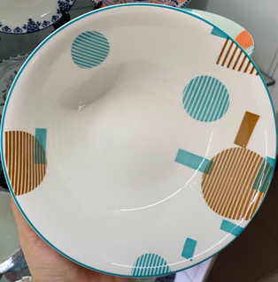 YD28 ชามบัว 6นิ้ว (48ใบ)