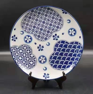 YD20 จานบัว 8นิ้ว (48ใบ)