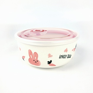 Y122 ชามมีฝาปิด 6นิ้ว (40ใบ)