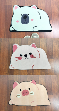 A3-1 พรมเช็ดเท้าคละทรง คละลาย 40x60ซม.(100ผืน)