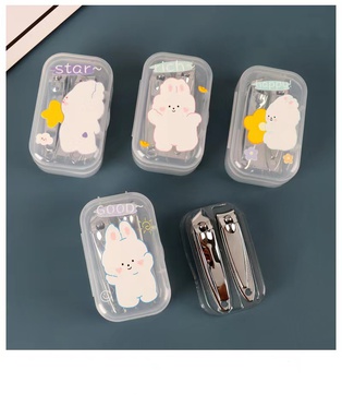 No.1 ชุดกรรไกรตัดเล็บพกพา 2ชิ้น (360ชิ้น)