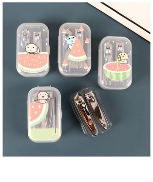 No.4 ชุดกรรไกรตัดเล็บพกพา 2ชิ้น (360ชิ้น)