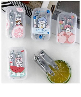 No.8 ชุดกรรไกรตัดเล็บพกพา 2ชิ้น (360ชิ้น)