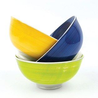 A28-4 ถ้วยปากบาน 4.75นิ้ว เคลือบสี (120ใบ)