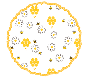 กระติกน้ำ สีชมพู-ลายกระต่าย