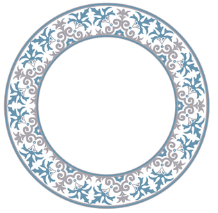 印花6寸直口碗Y137(F)（48）