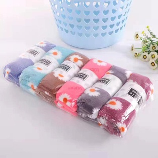 14*28寸 小花珊瑚绒毛巾 B8-2 (30打)
