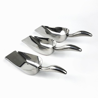 ที่ตักน้ำแข็ง-ตักแป้ง ทรงเหลี่ยม (หนา) ใหญ่ (60อัน)