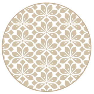 YD74(F) 印花8寸饭盘