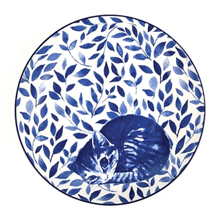 Y208B(F) จานบัว 8นิ้ว (48ใบ)