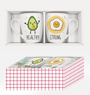 2头月光奶杯礼盒 CT02-02