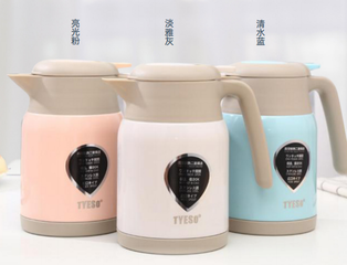 กาน้ำสแตนเลสสองชั้น 750ML-Gray (12ใบ)