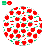Y236-FS จาน บัว 8 นิ้ว (48ใบ)