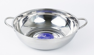 หม้อสุกี้ 1ช่อง 32ซม.ไม่ฝา(6ใบ)